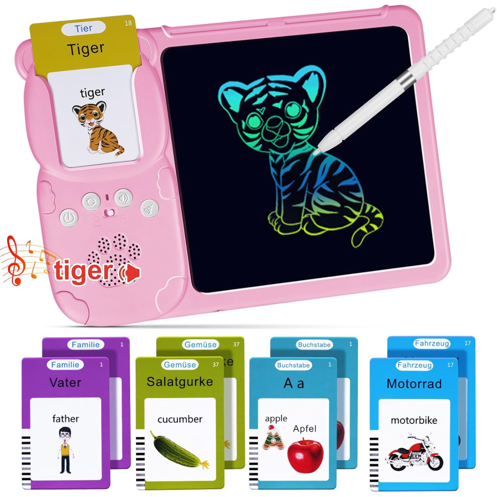 Súper Tableta LCD Mágica 2en1 Lector Tarjetas